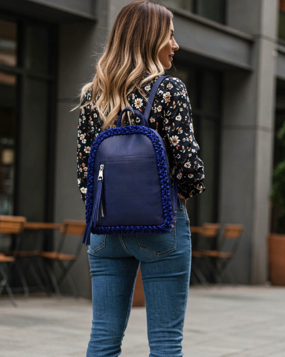 Knitted Backpack