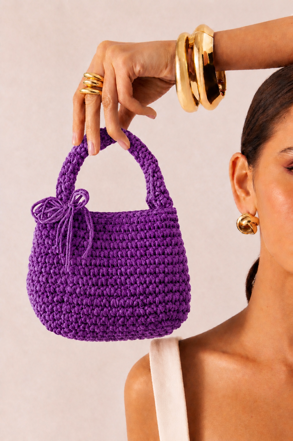 Knitted Hand Bag