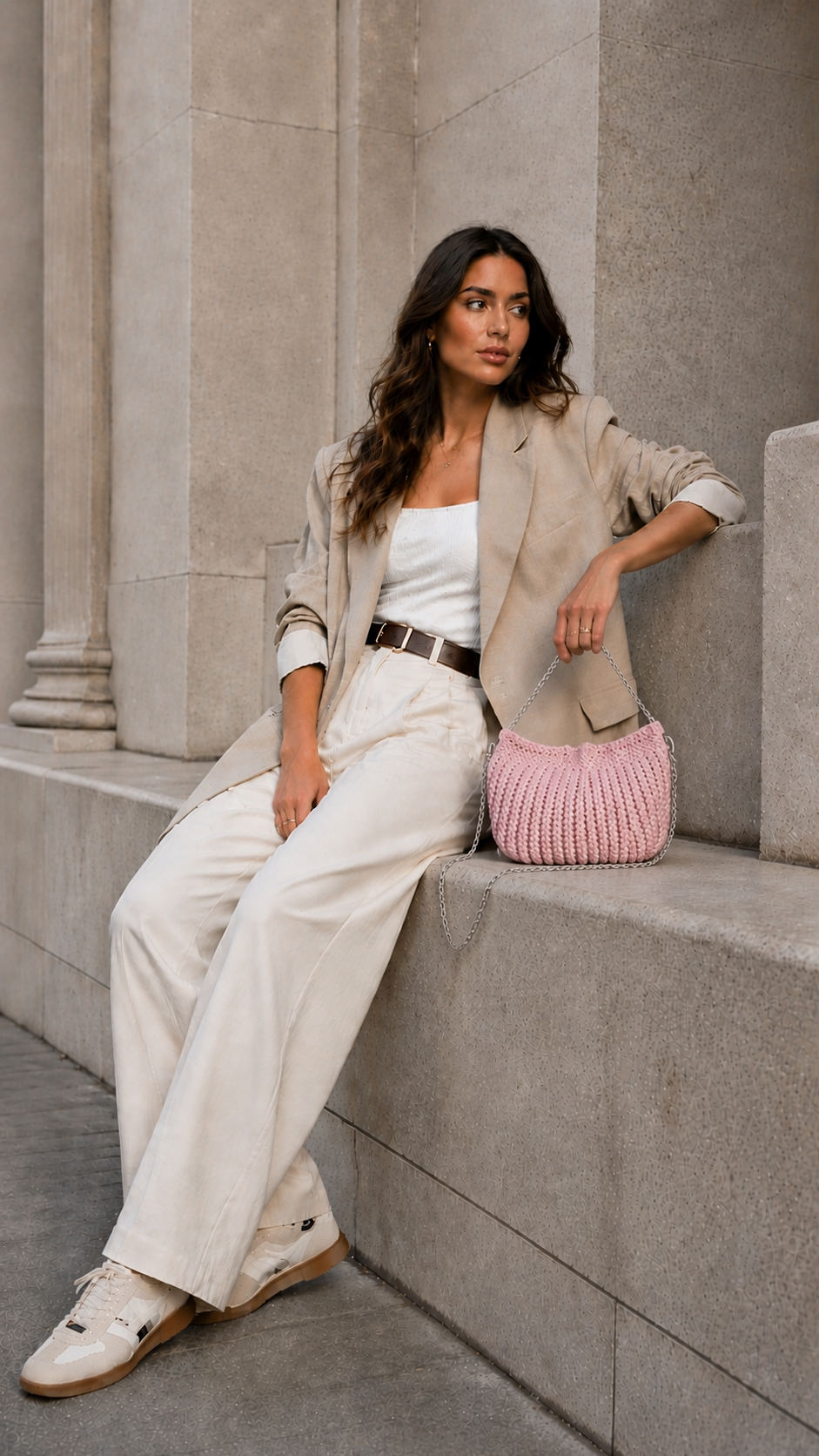 Knitted Crossbody Bag