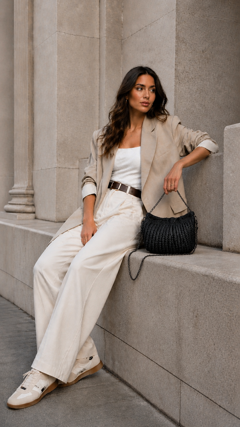 Knitted Crossbody Bag