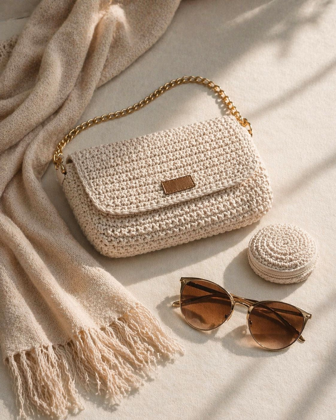 Knitted Shoulder Bag